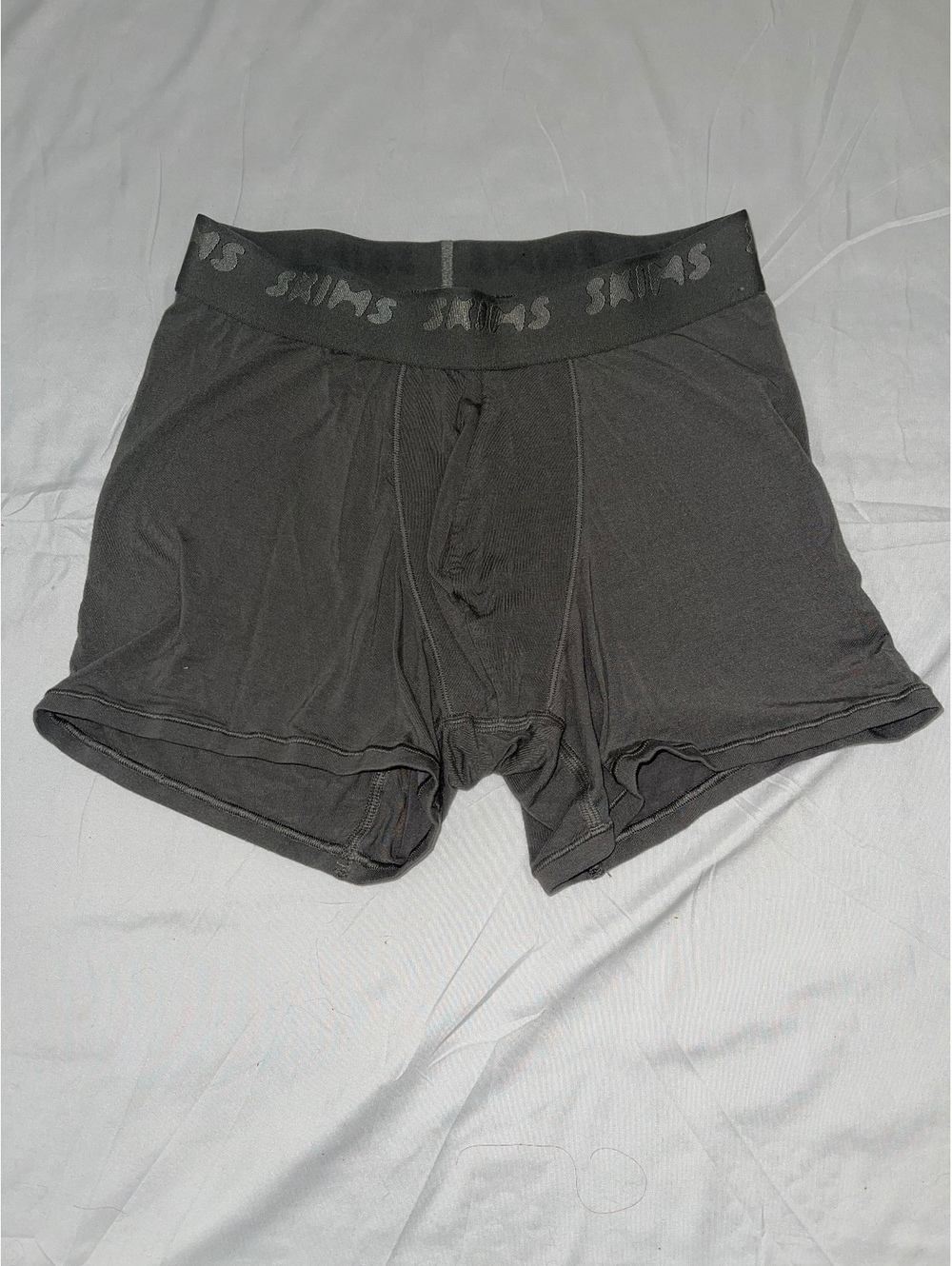 SKIMS Men's Black Modal and Elastane Boxer Briefs Size XS
